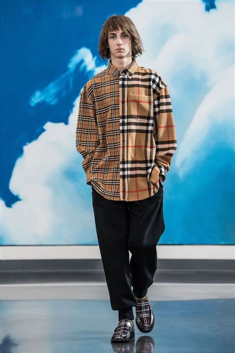 Gosha Rubchinskiy x Burberry Fall/Winter 2018.